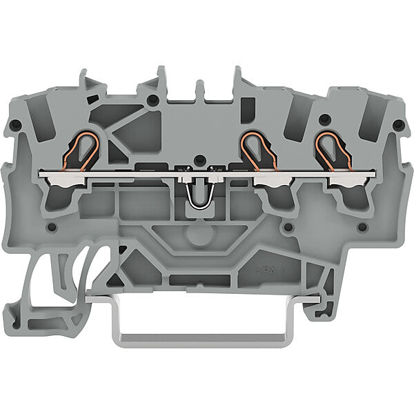 WAGO Durchgangsklemme 3-Leiter, TS 35 2001-1301